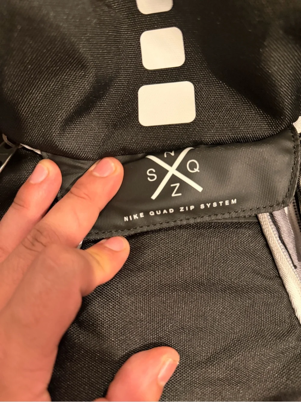 Nike HOOPS Elite Max Air Black Backpack!! Quad Zip System Read